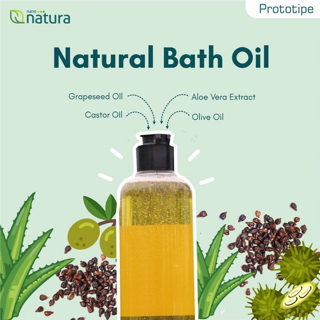 natural bath oil