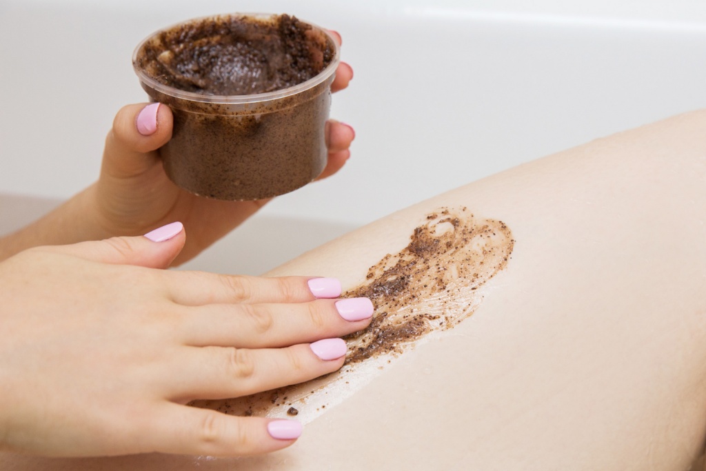 Kopi Sebagai scrub kulit untuk menjaga kecantikan kulit